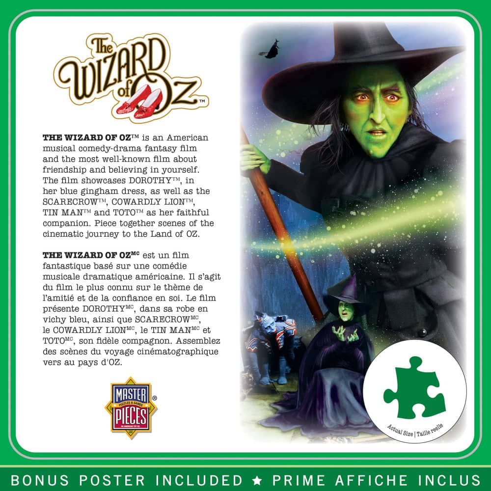 Wizard of Oz - Wickedly Good 1000 Piece Jigsaw Puzzle - Image 3