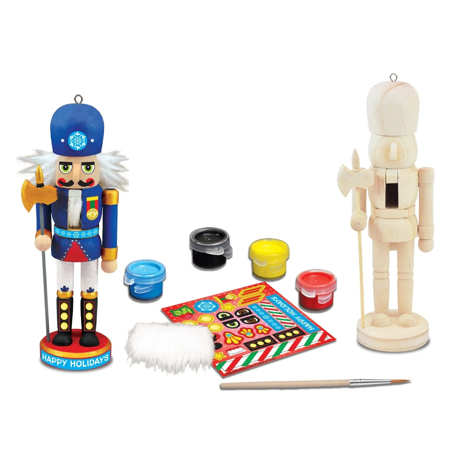 Nutcracker King's Guard Ornament Wood Paint Kit - Image 2