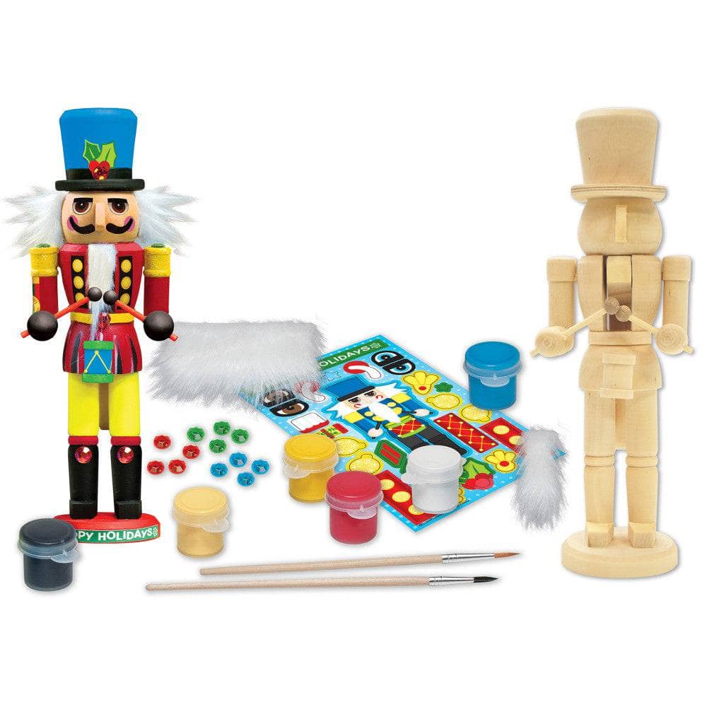 Nutcracker Drummer Wood Paint Set - Image 2