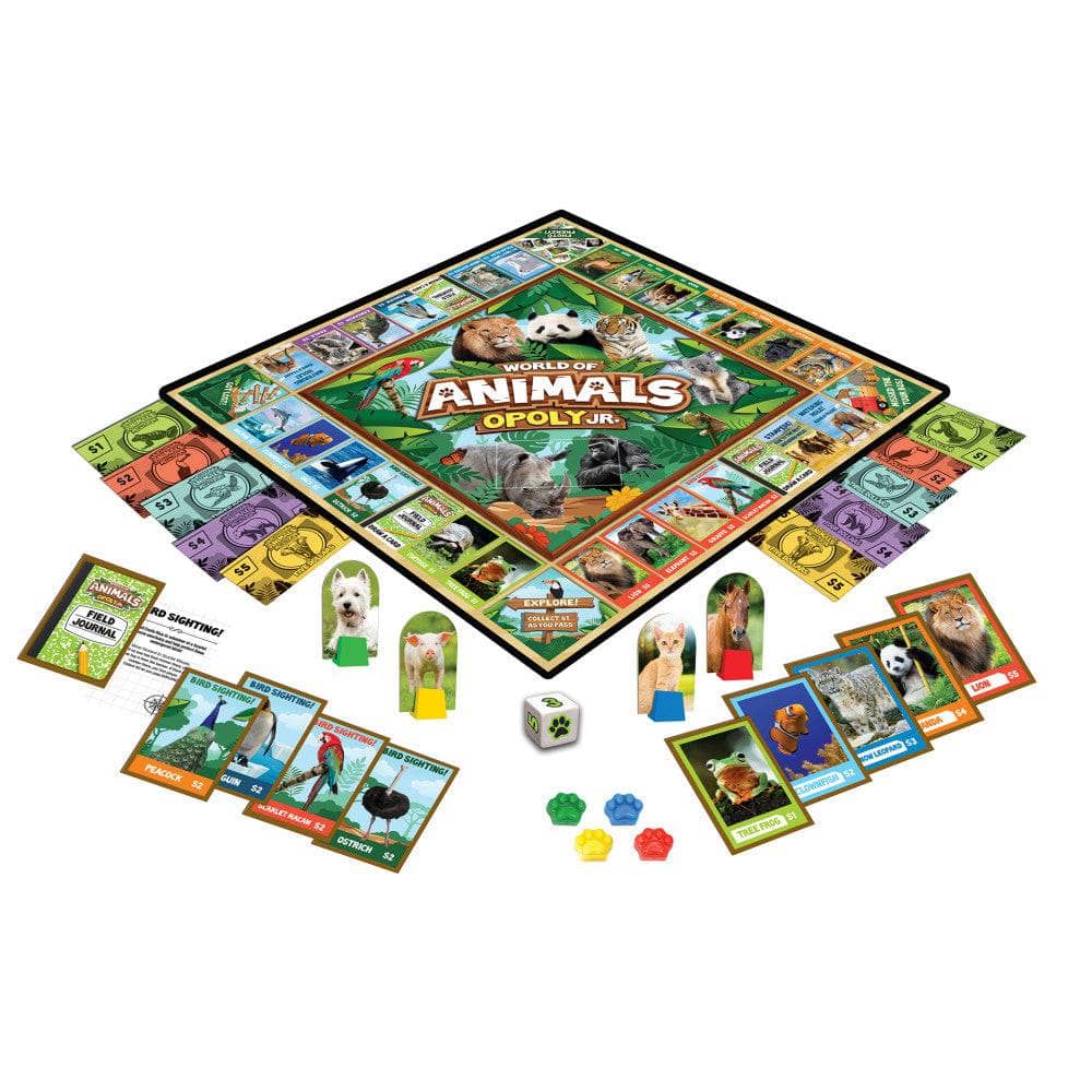 World of Animals Opoly Junior - Image 2