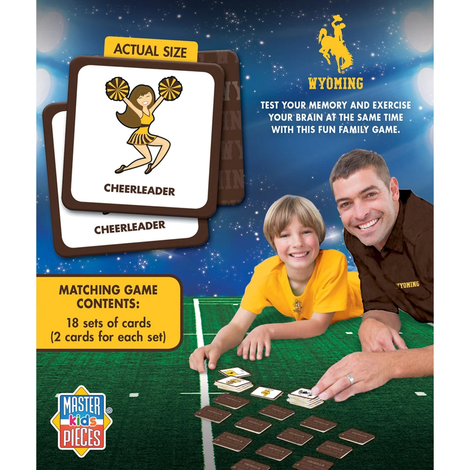 Wyoming Cowboys Matching Game - Image 3