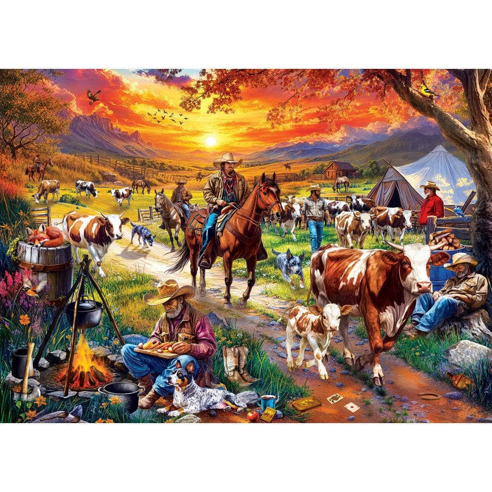 Yellowstone Ranch - Highland Camp 1000 Piece Jigsaw Puzzle - Image 2