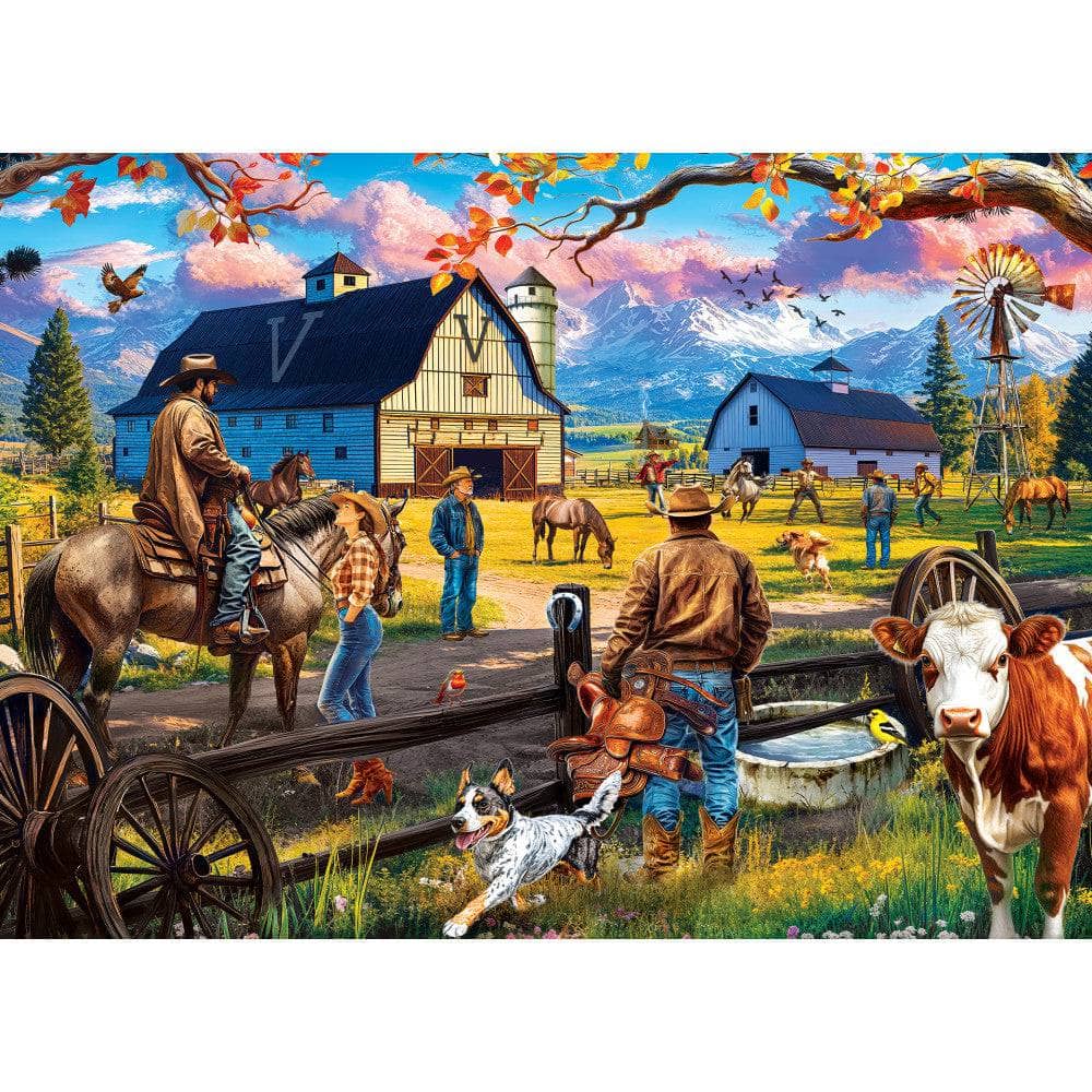 Yellowstone Ranch - Valley Ranch 1000 Piece Jigsaw Puzzle - Image 2